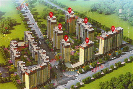 龙都现代城3室2厅1卫128㎡